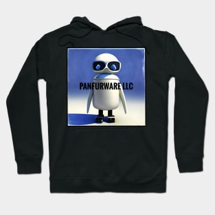 Robot Alien Penguin Hoodie